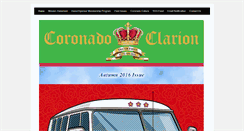 Desktop Screenshot of coronadoclarion.com